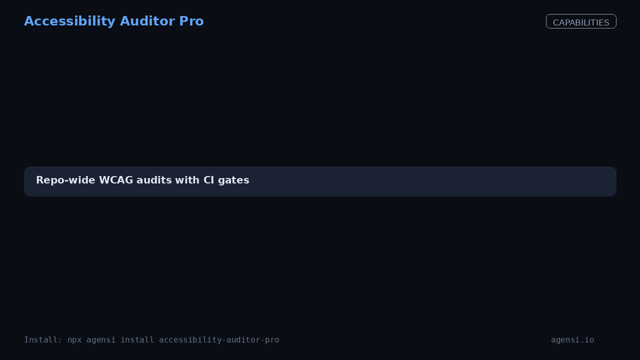 accessibility-auditor-pro screenshot 2