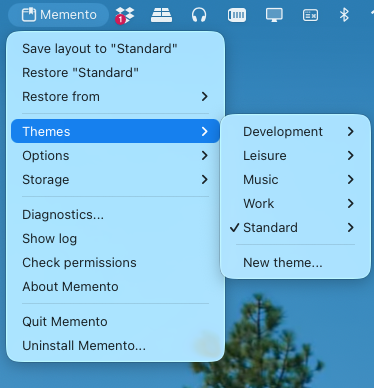 Memento - Window Layouts for macOS screenshot 2