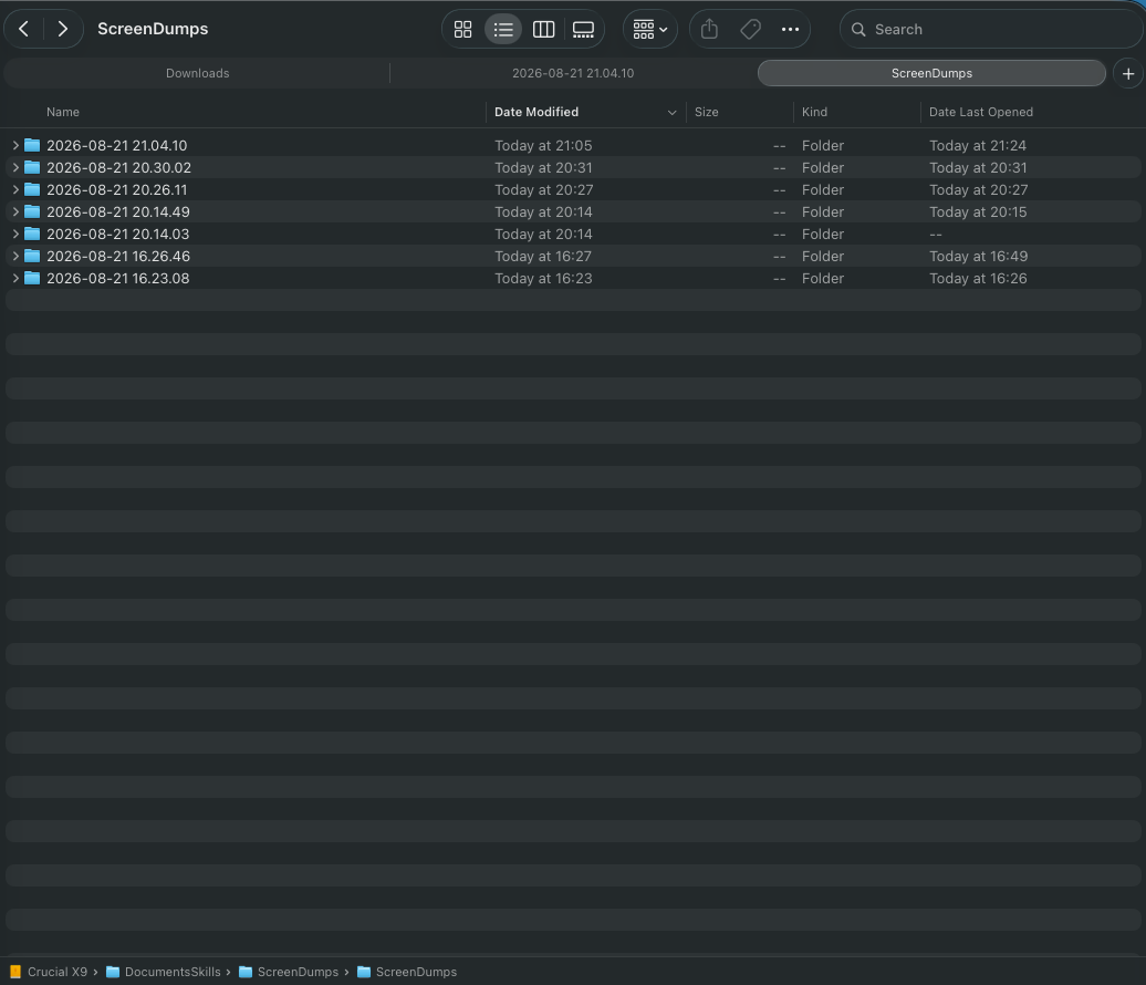 Mac ScreenDumps screenshot 3