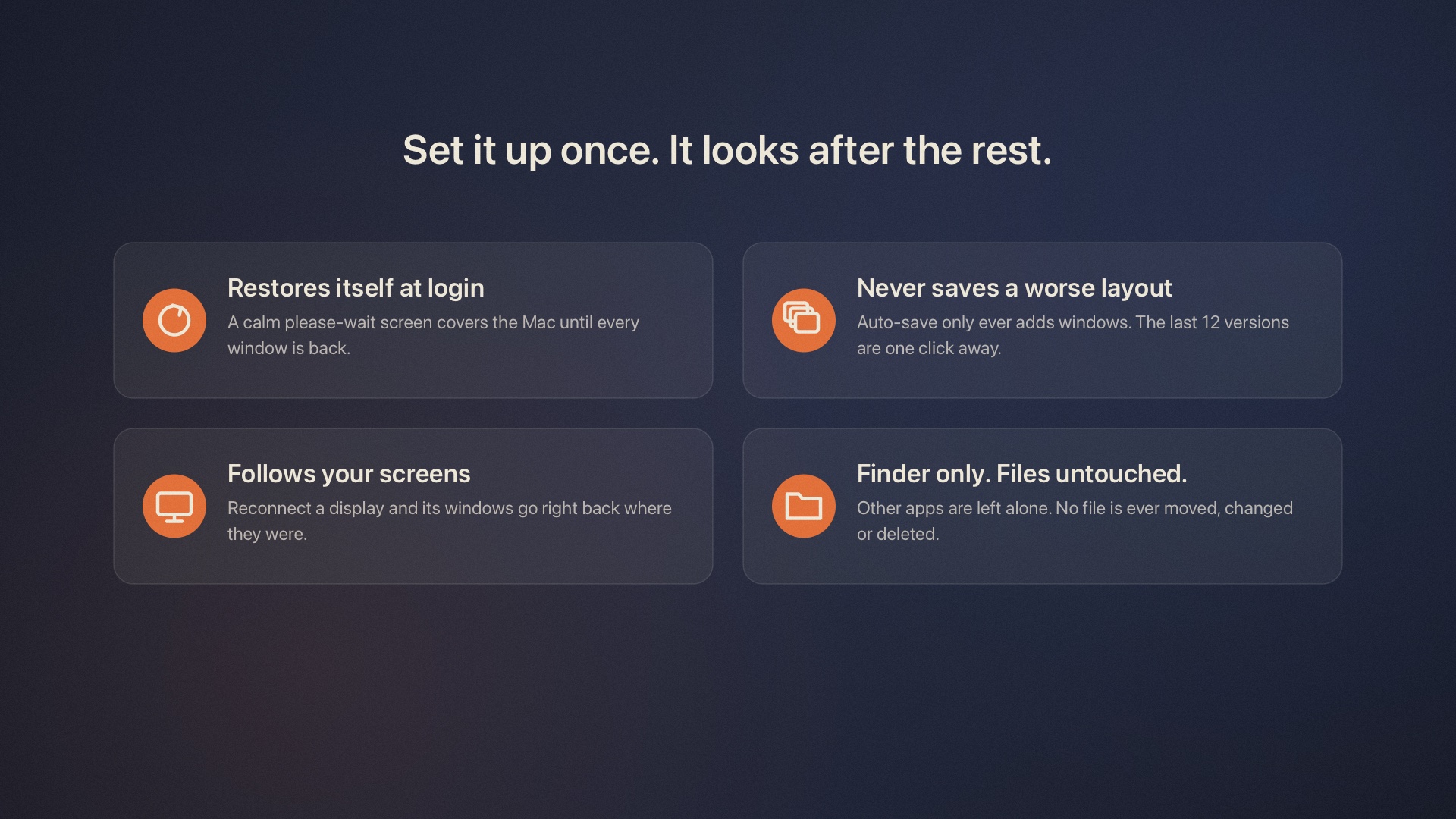 Memento Finder: Restore Finder Windows screenshot 5
