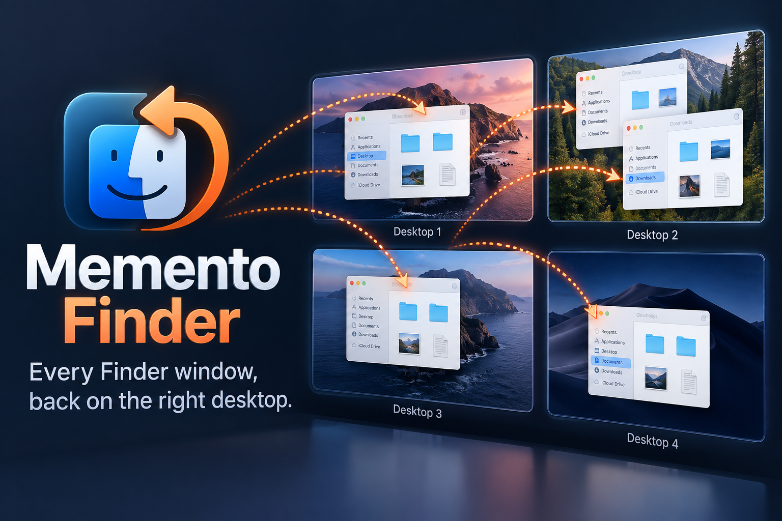 Memento Finder: Restore Finder Windows screenshot 1