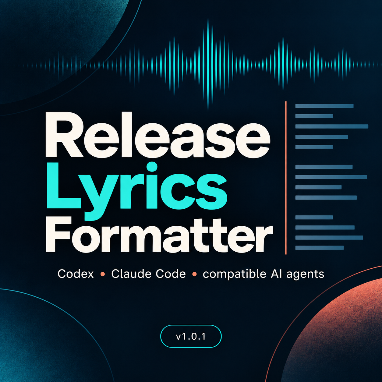 Release Lyrics Formatter screenshot 5