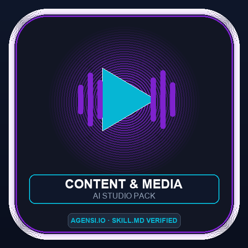 Content & Media Automation Suite (42 AI Skills) preview