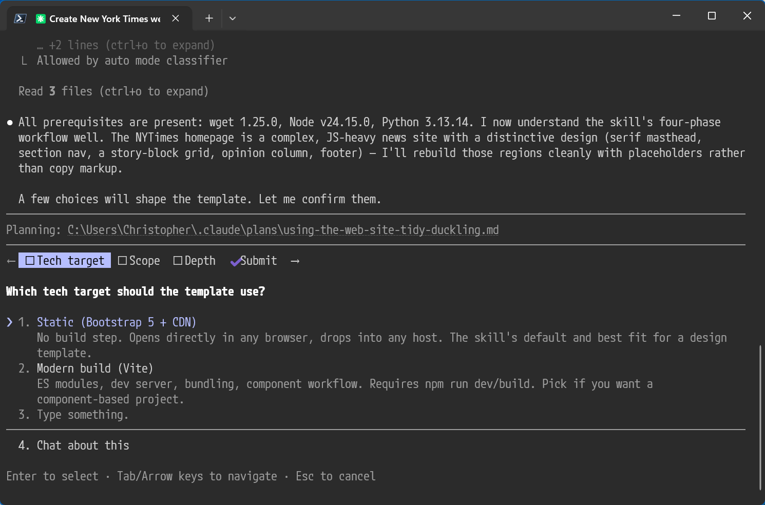 Web Site Template Clone, Design, and Implement screenshot 2