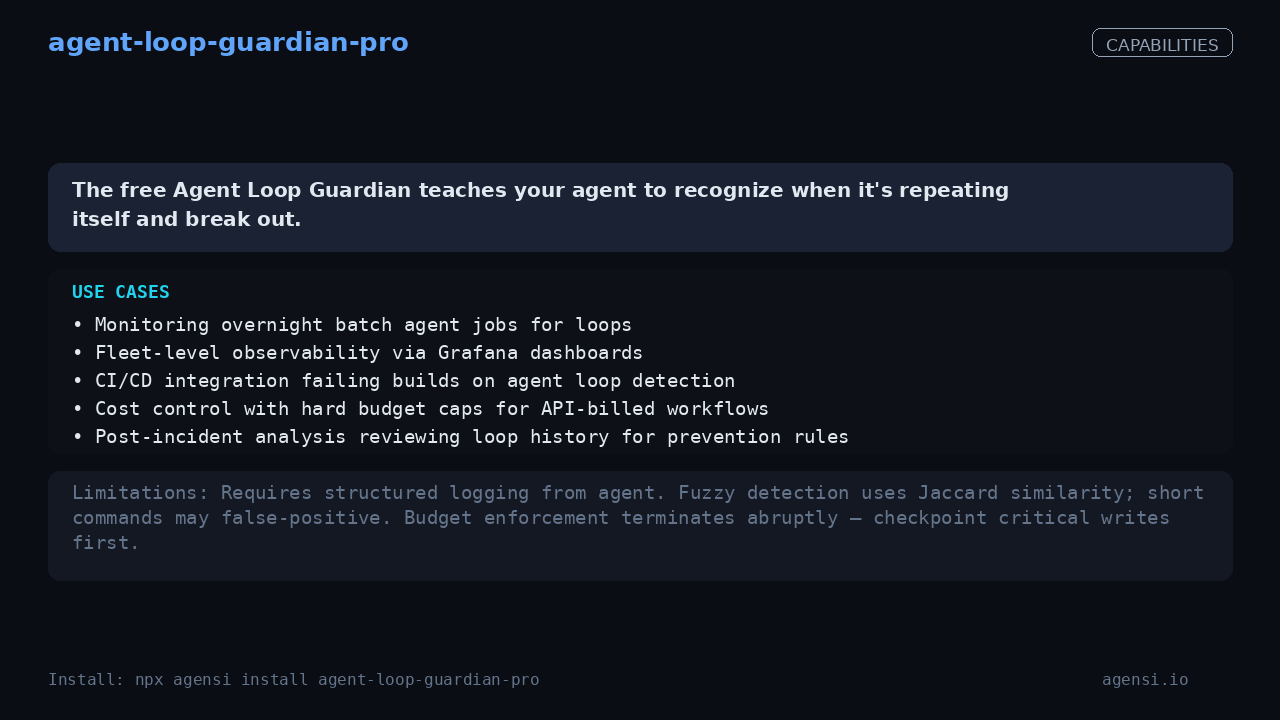 agent-loop-guardian-pro screenshot 2