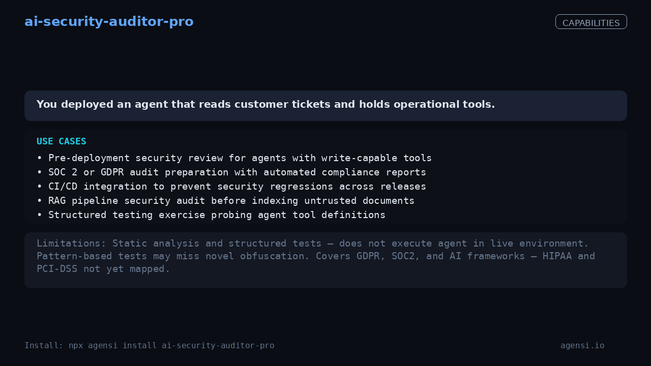 ai-security-auditor-pro screenshot 2