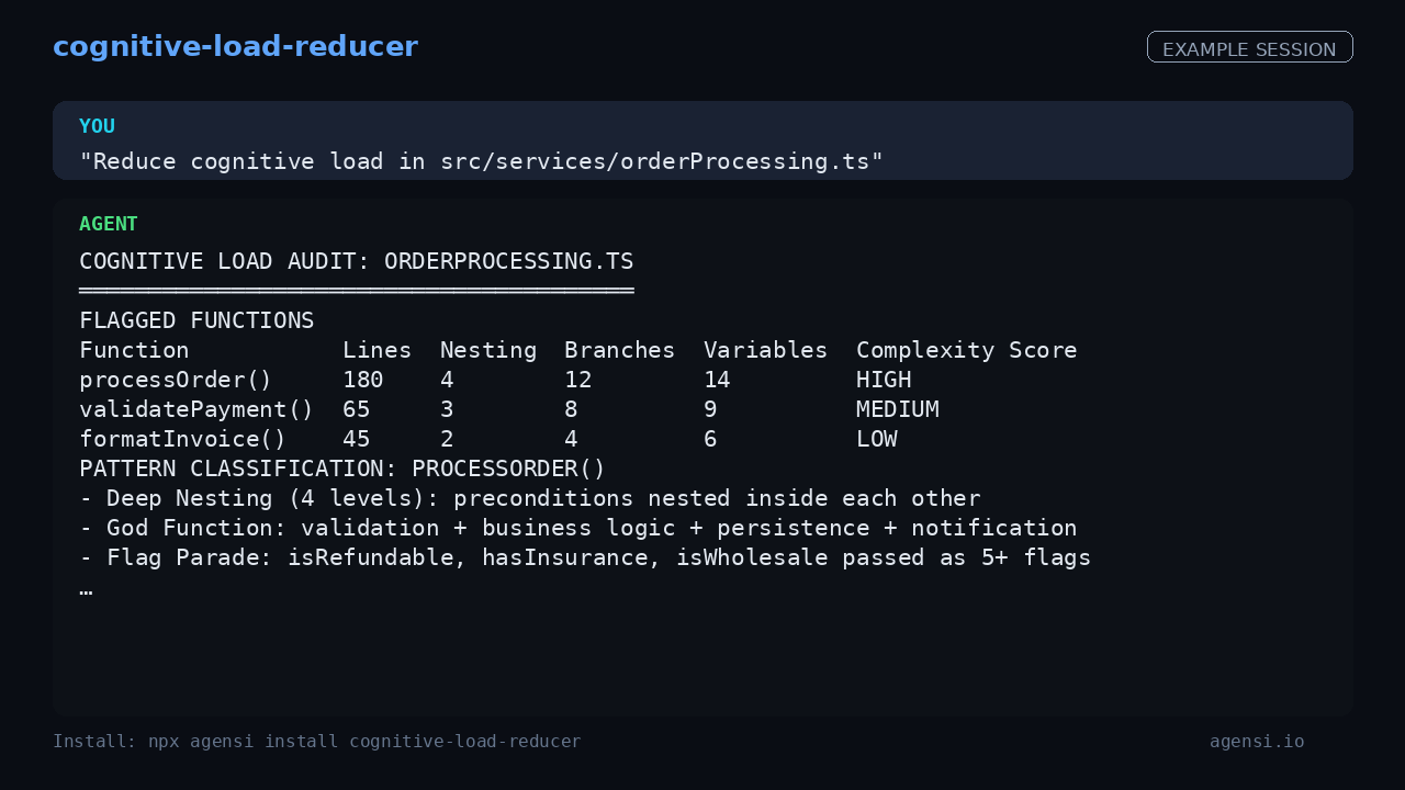 Cognitive Load Reducer preview
