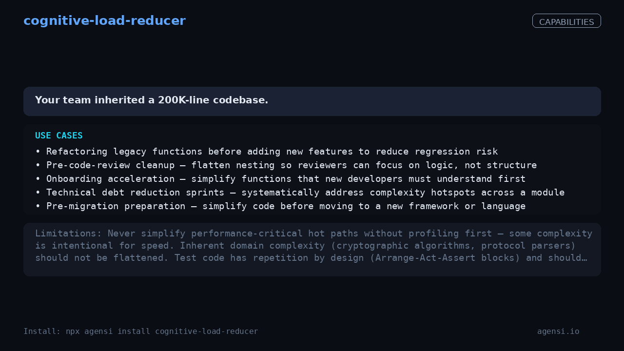cognitive-load-reducer screenshot 2
