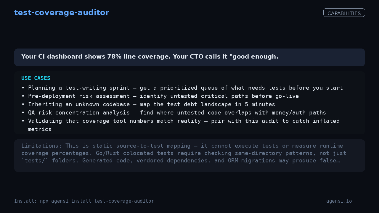 test-coverage-auditor screenshot 2