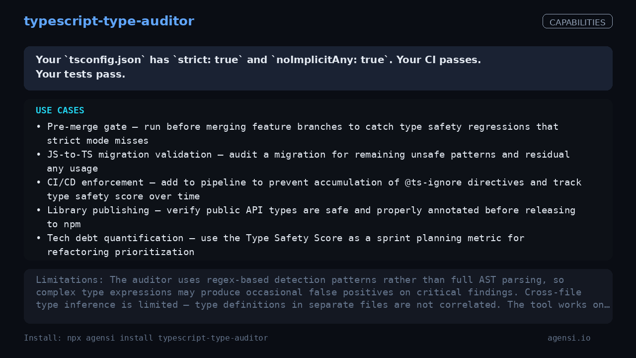 typescript-type-auditor screenshot 2