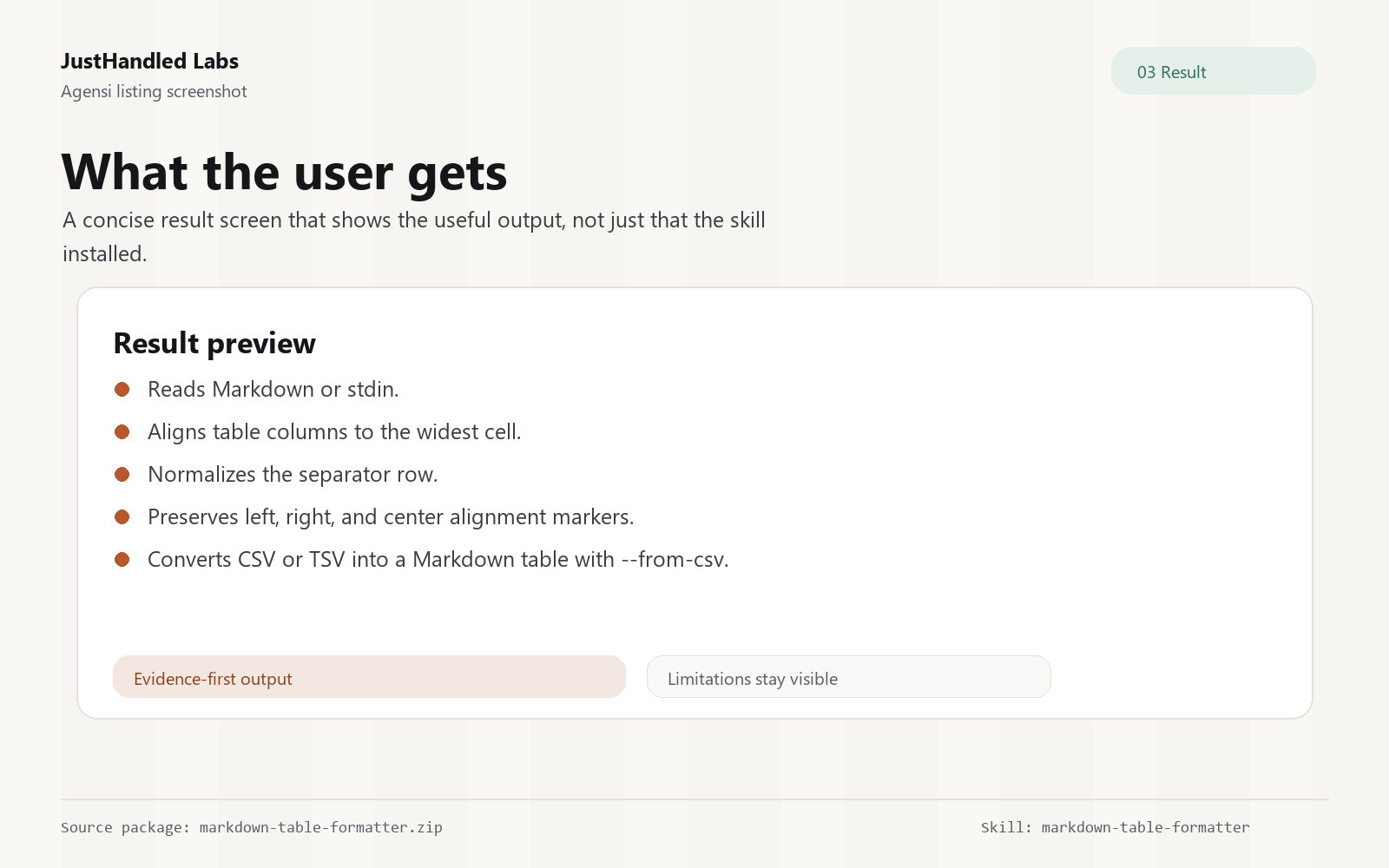 📊 Markdown Table Formatter screenshot 3