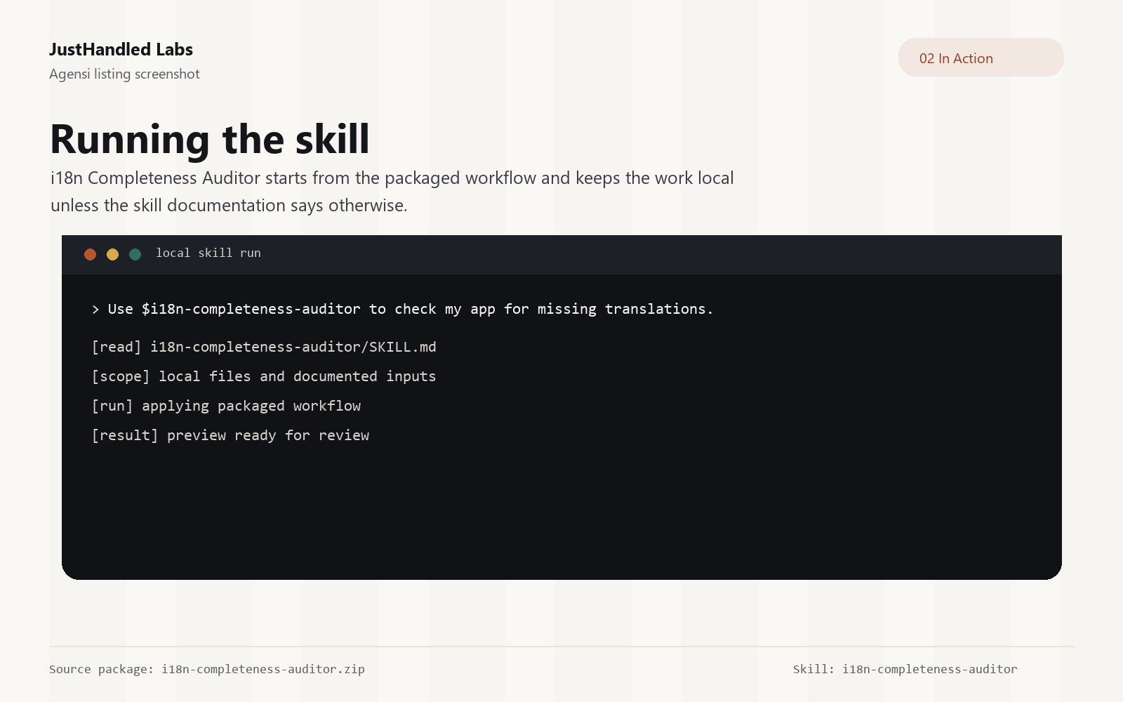 🌐 i18n Completeness Auditor screenshot 2