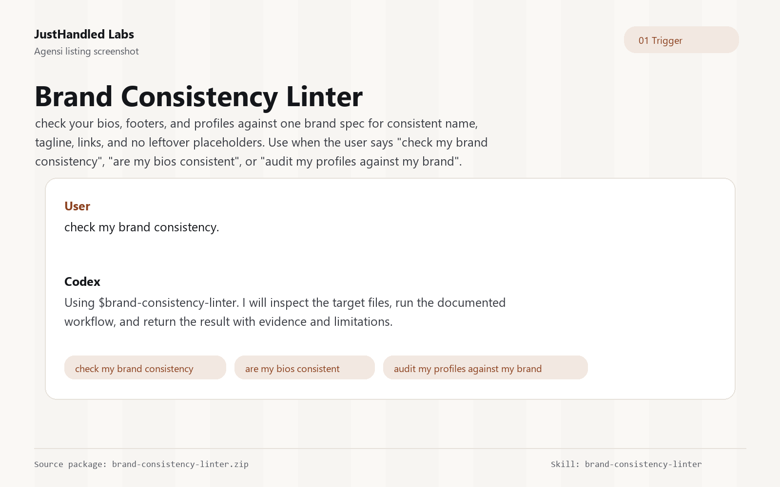 🎨 Brand Consistency Linter preview