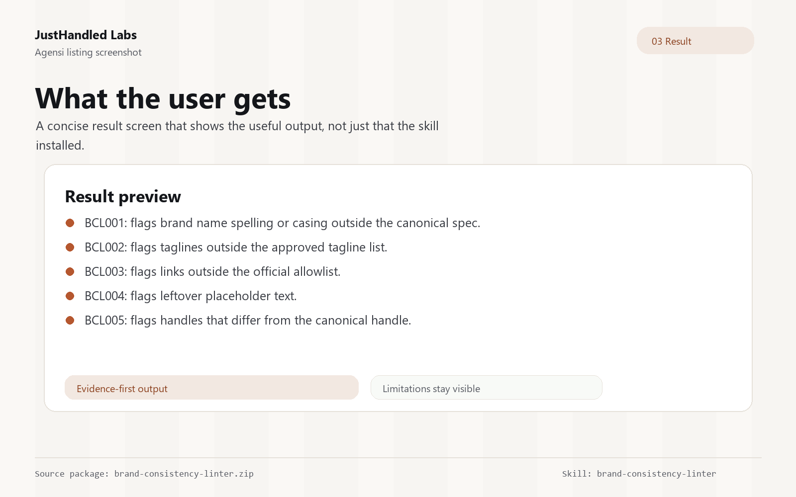 🎨 Brand Consistency Linter screenshot 3