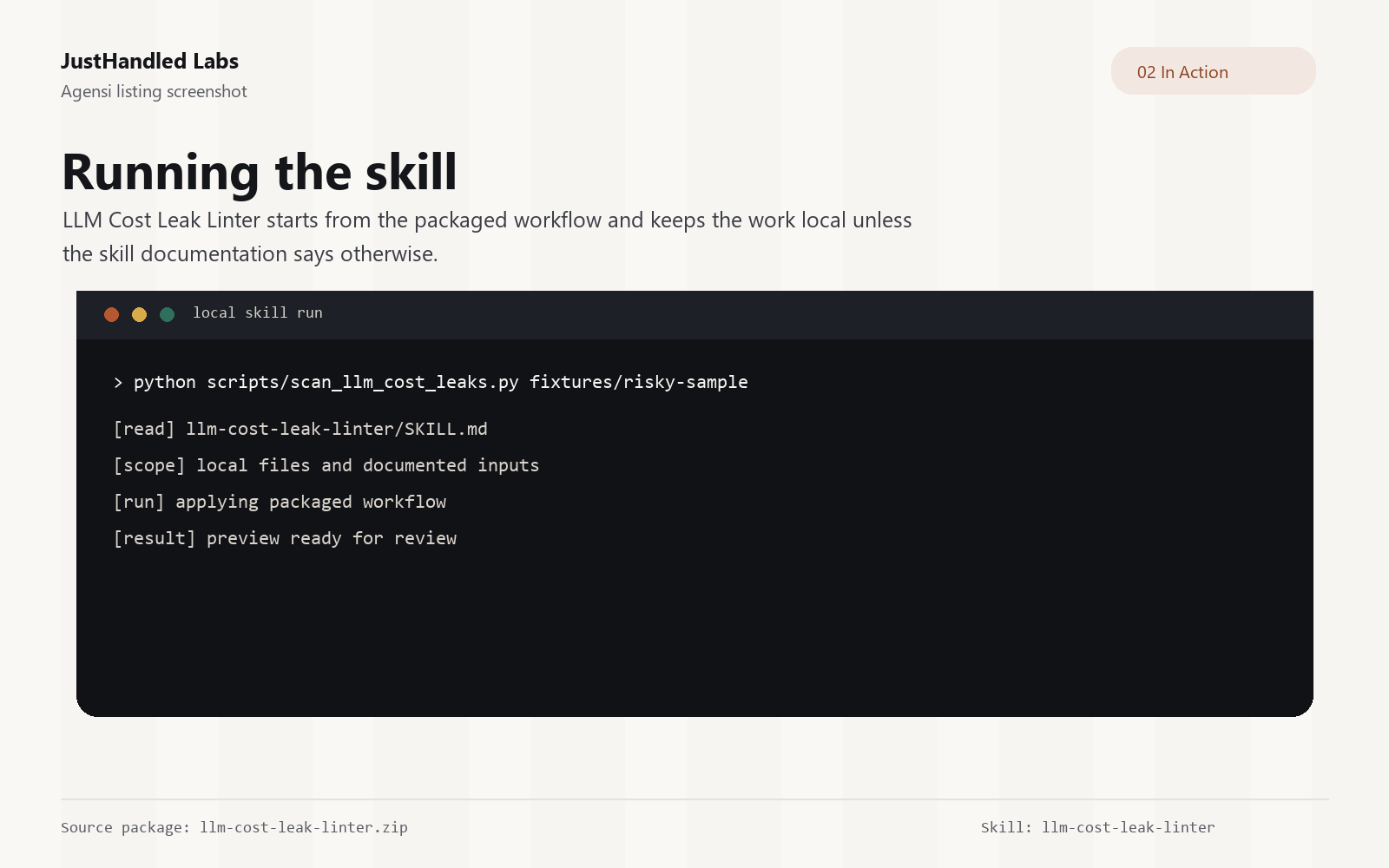 💸 LLM Cost Leak Linter screenshot 2