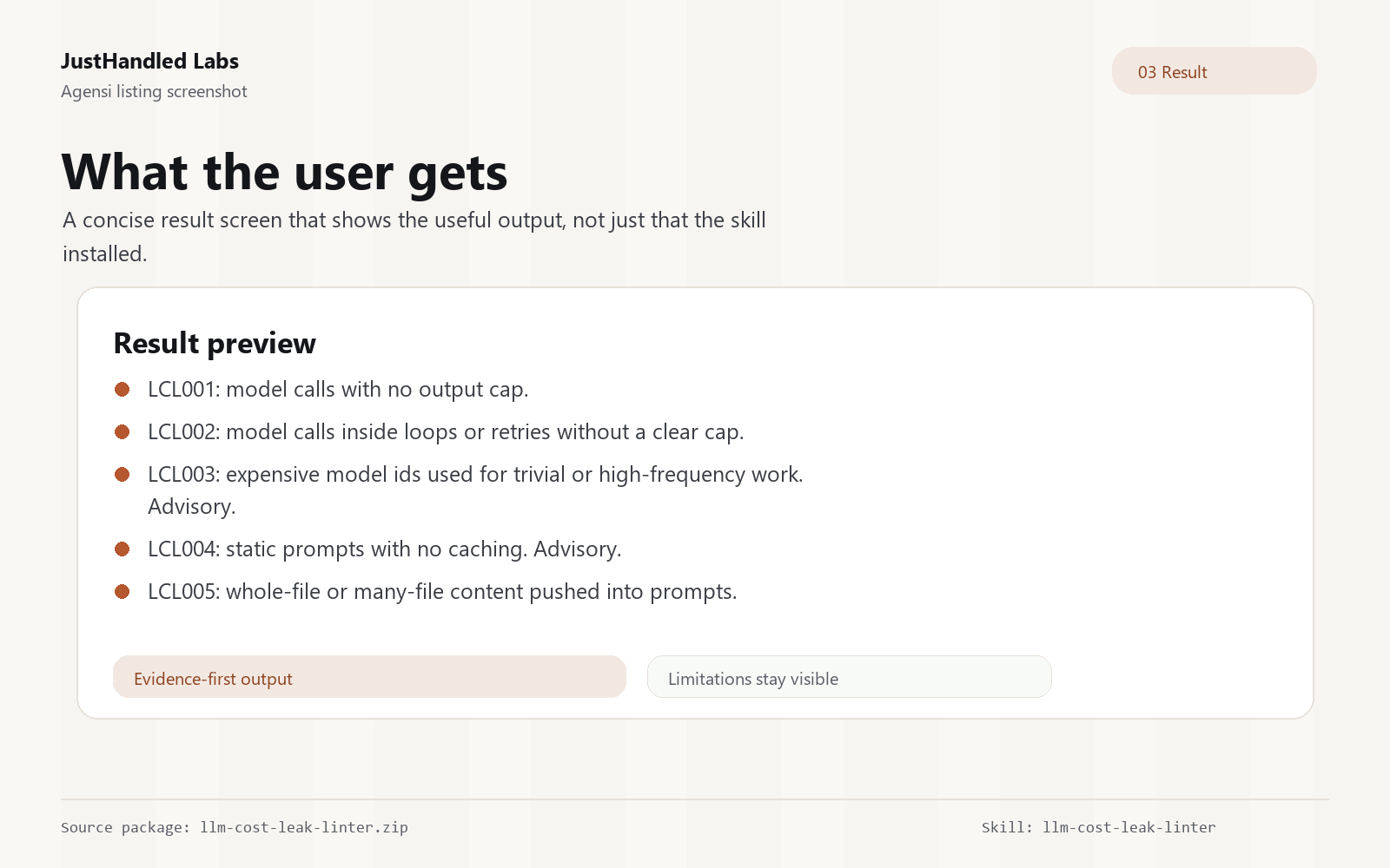 💸 LLM Cost Leak Linter screenshot 3