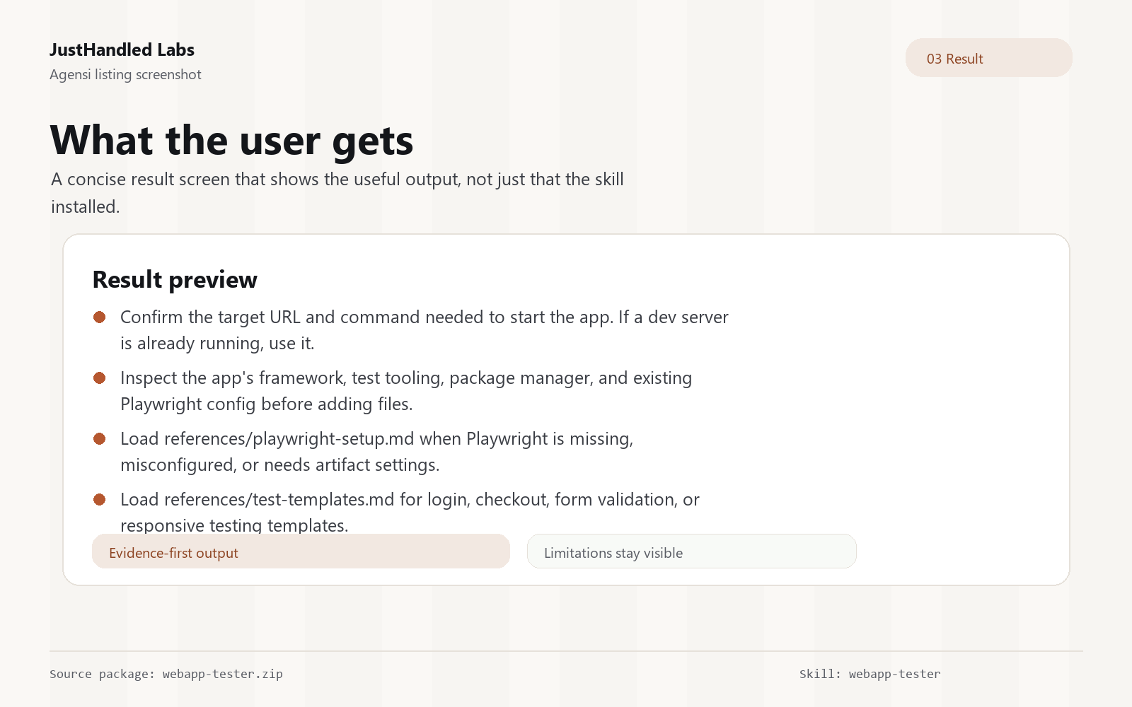 🧪 Webapp Tester screenshot 3
