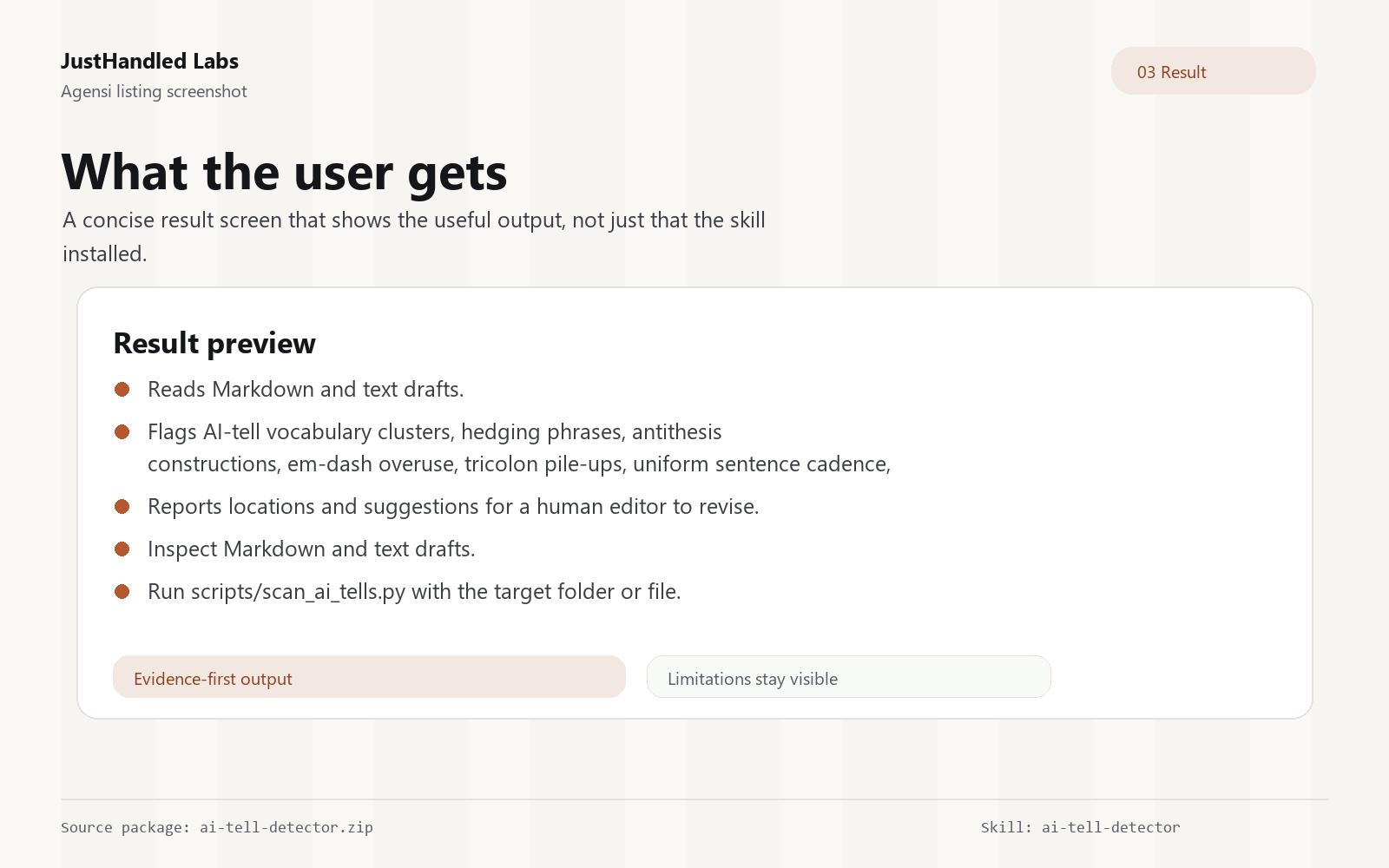 🕵️ AI Tell Detector screenshot 3
