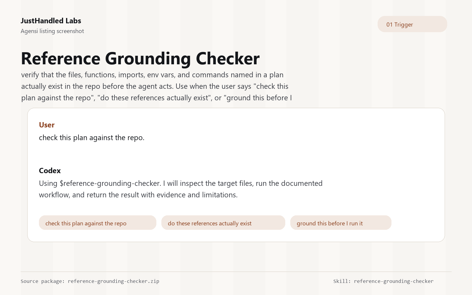 📚 Reference Grounding Checker preview