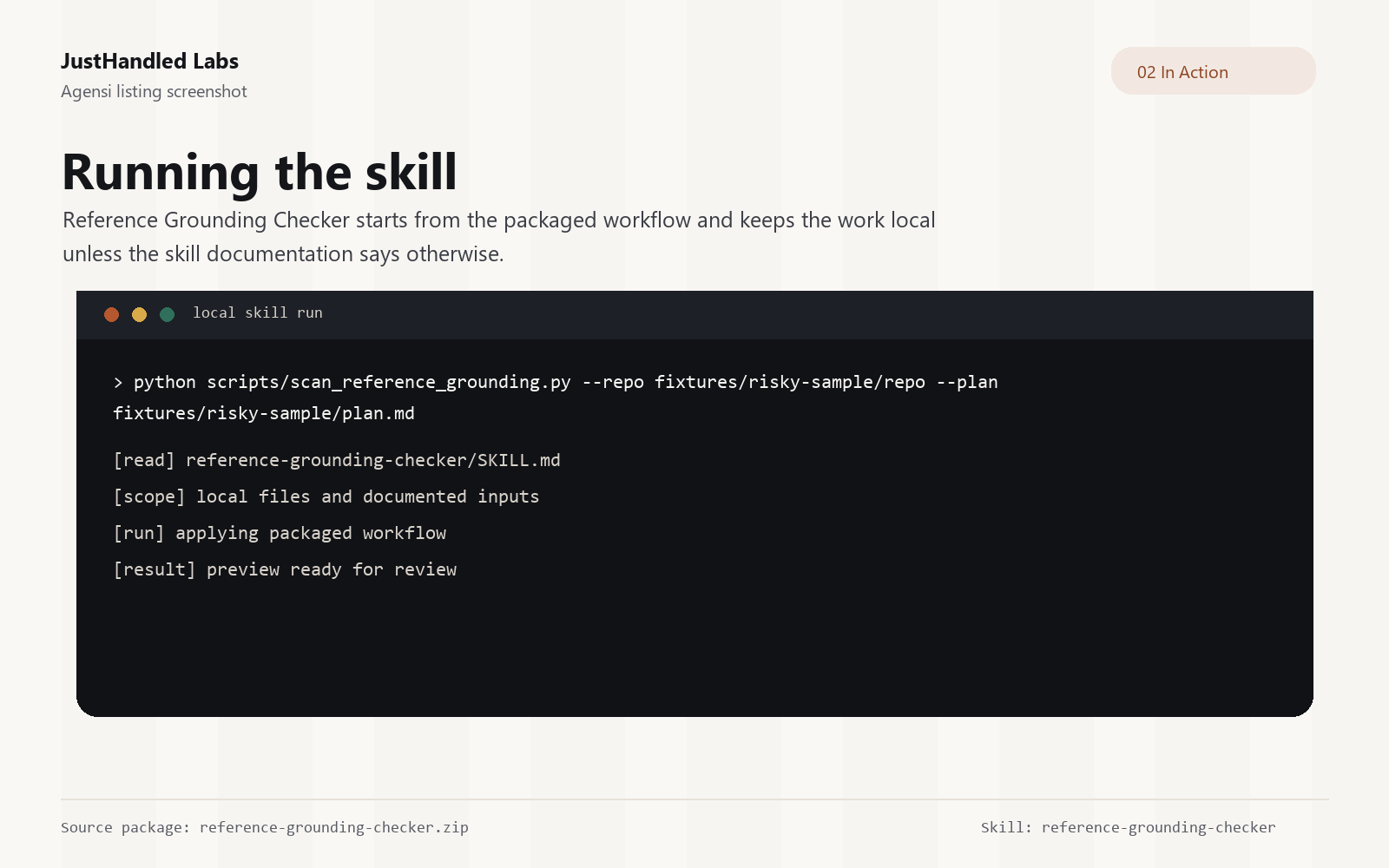 📚 Reference Grounding Checker screenshot 2