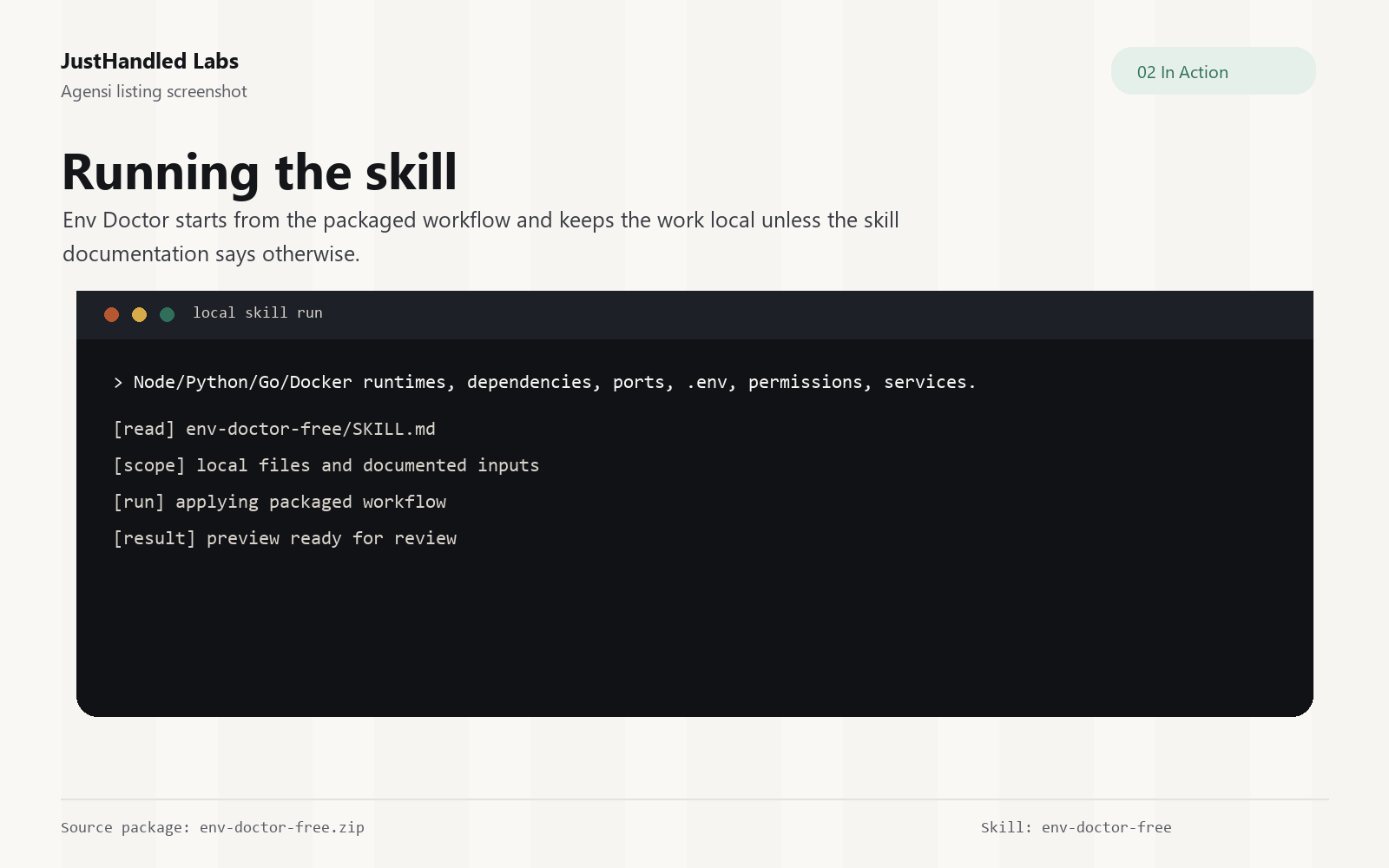 🩺 Env Doctor screenshot 2