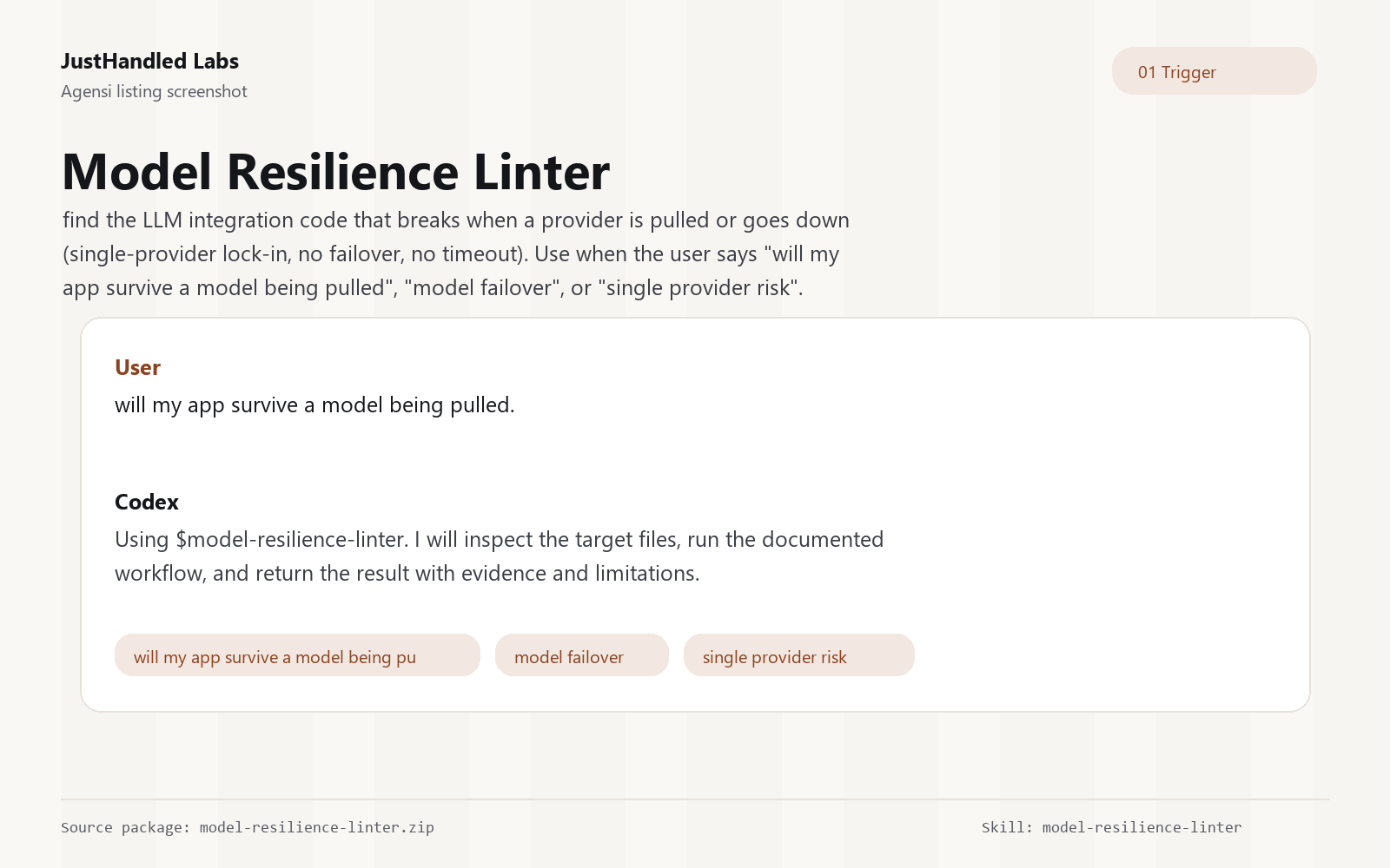 🛡️ Model Resilience Linter preview