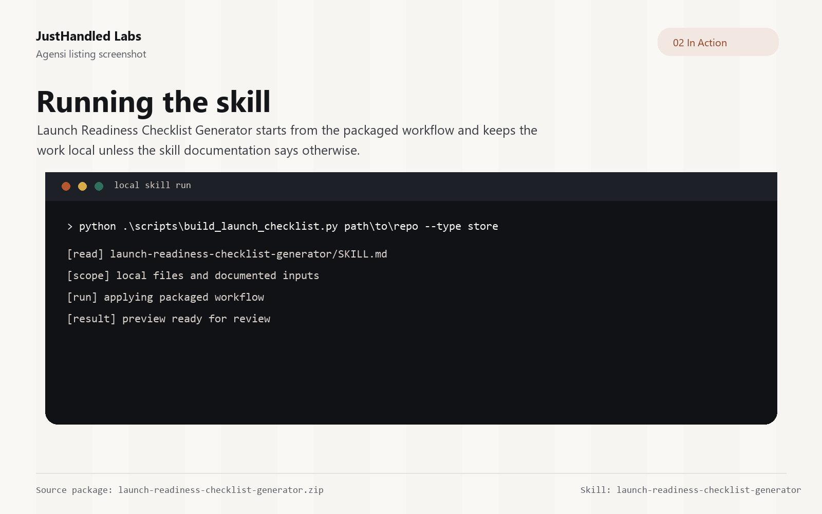 🚀 Launch Readiness Checklist Generator screenshot 2