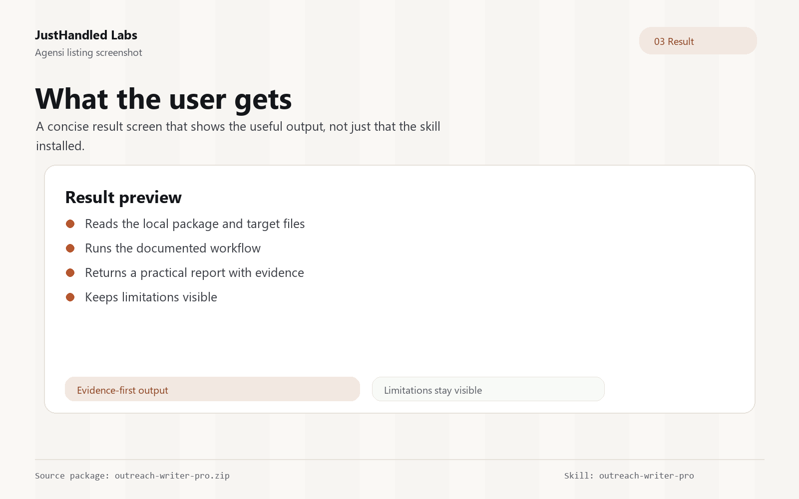 ✉️ Outreach Writer Pro screenshot 3