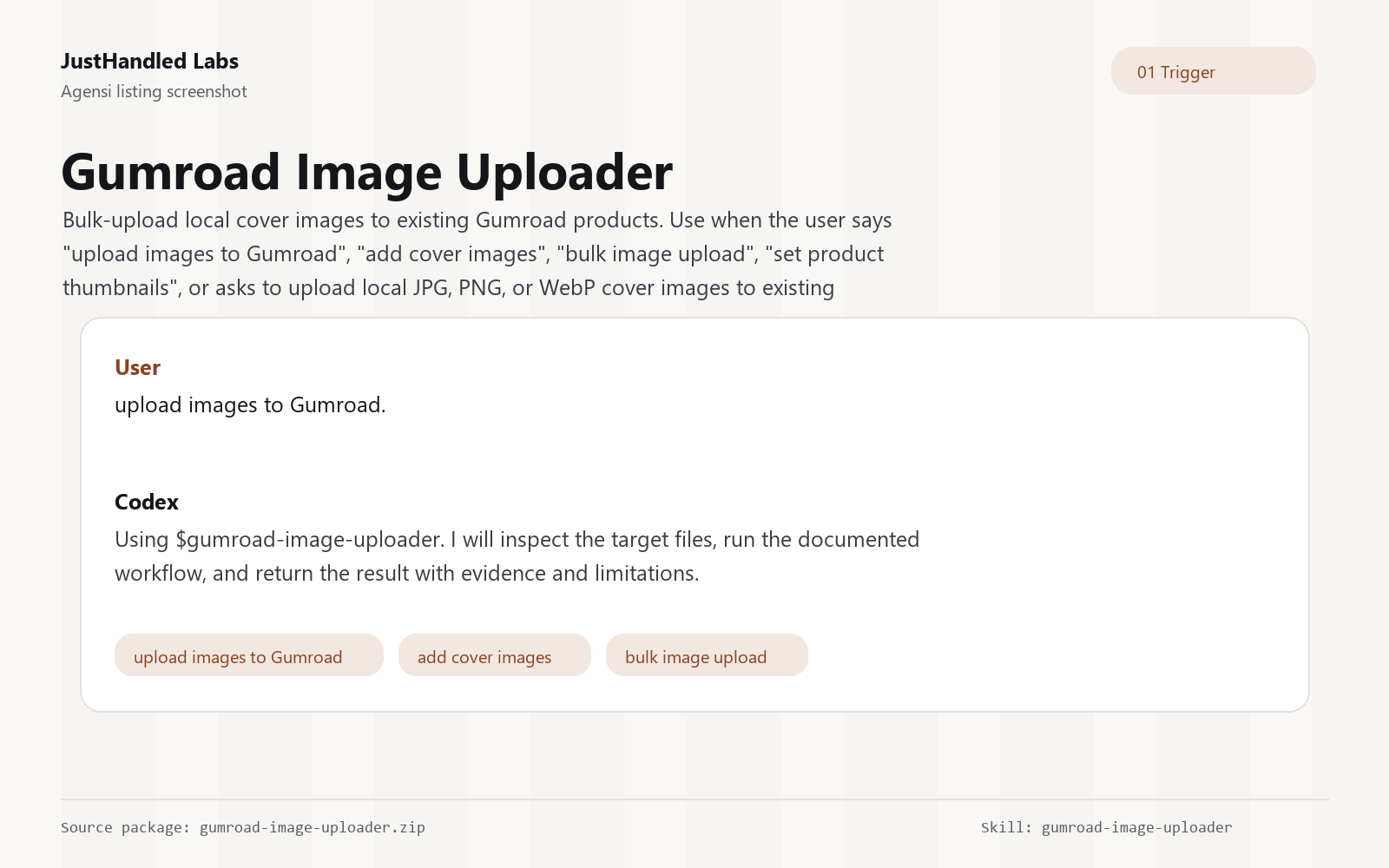 🖼️ Gumroad Image Uploader preview