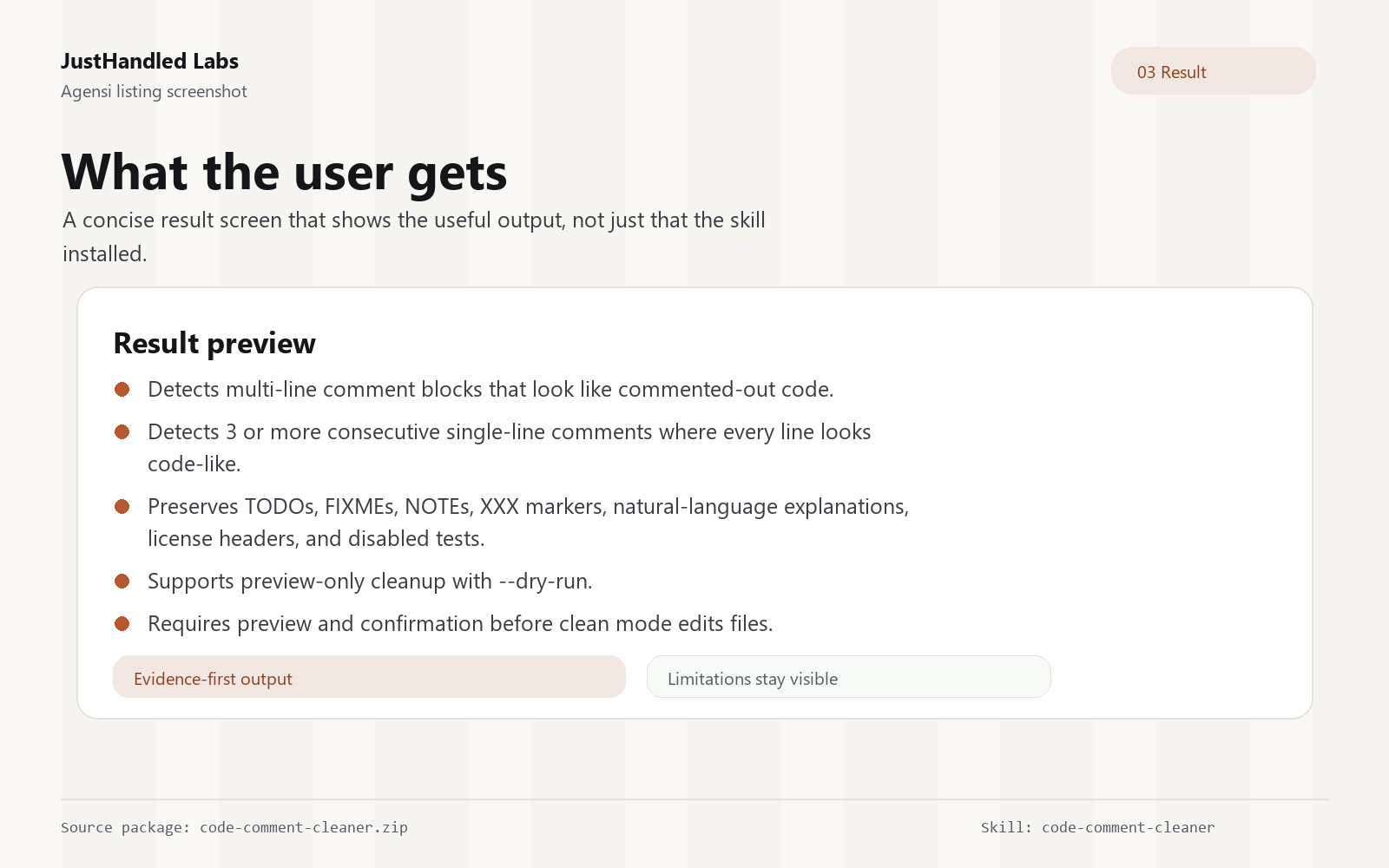 🧹 Code Comment Cleaner screenshot 3
