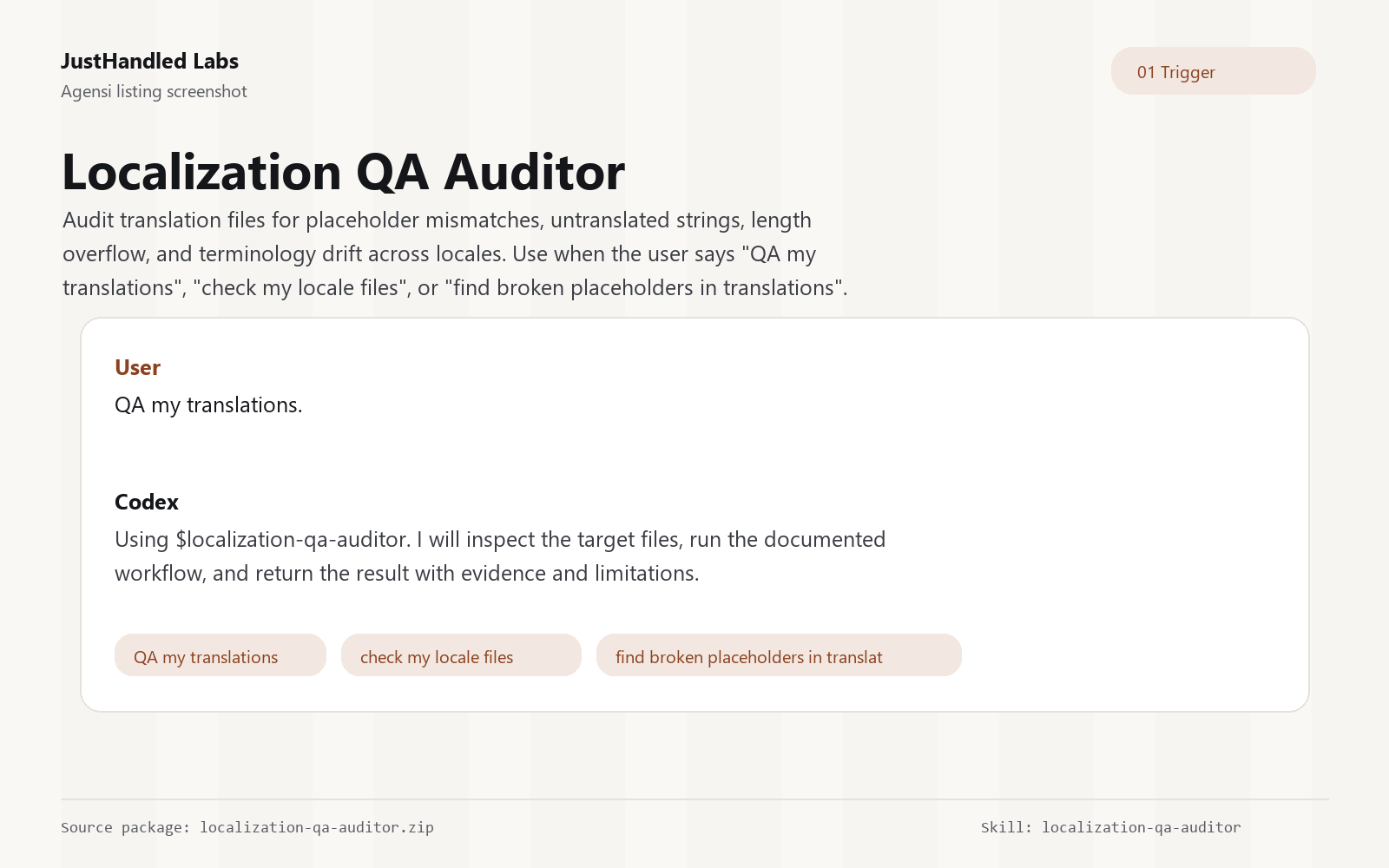 🌐 Localization QA Auditor preview