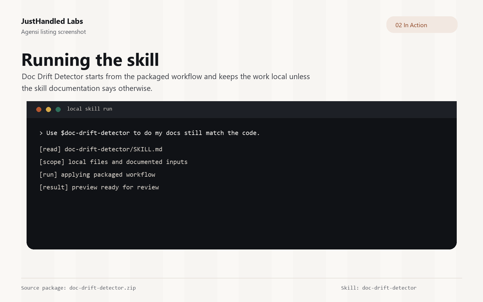 🧭 Doc Drift Detector screenshot 2
