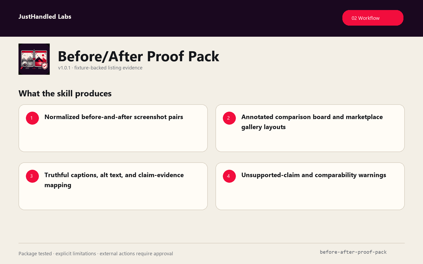 🌓 Before/After Proof Pack screenshot 2
