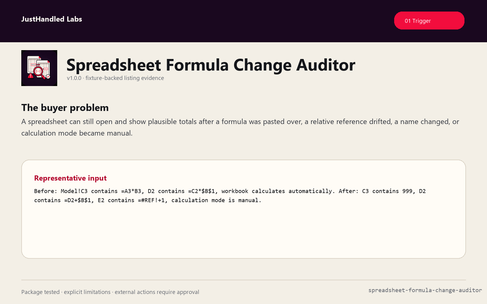 🧮 Spreadsheet Formula Change Auditor preview