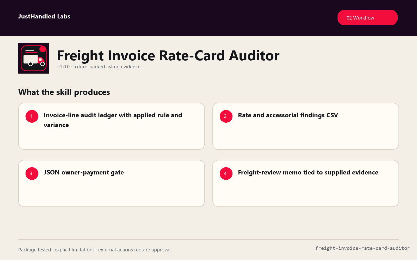 🚚 Freight Invoice Rate-Card Auditor screenshot 2