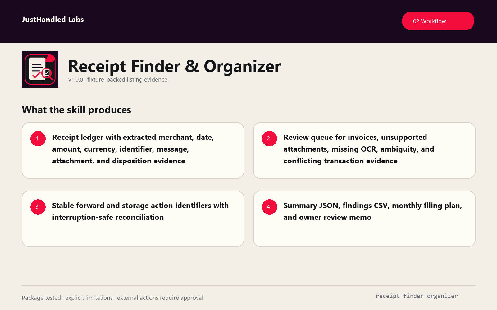 🧾 Receipt Finder & Organizer screenshot 2