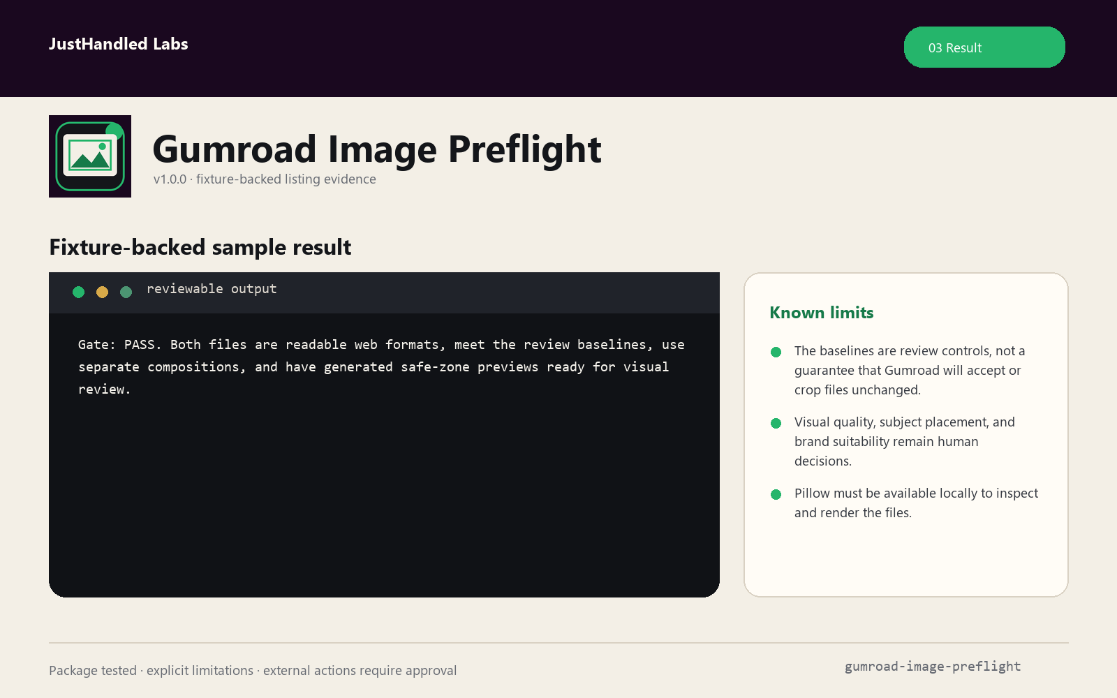 🖼️ Gumroad Image Preflight screenshot 3