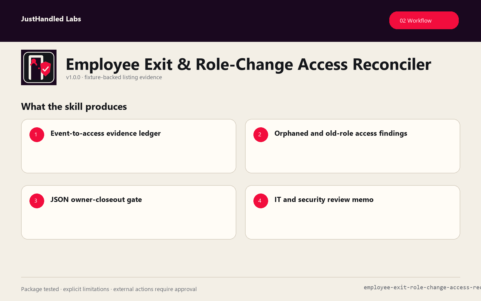 🔐 Employee Exit & Role-Change Access Reconciler screenshot 2