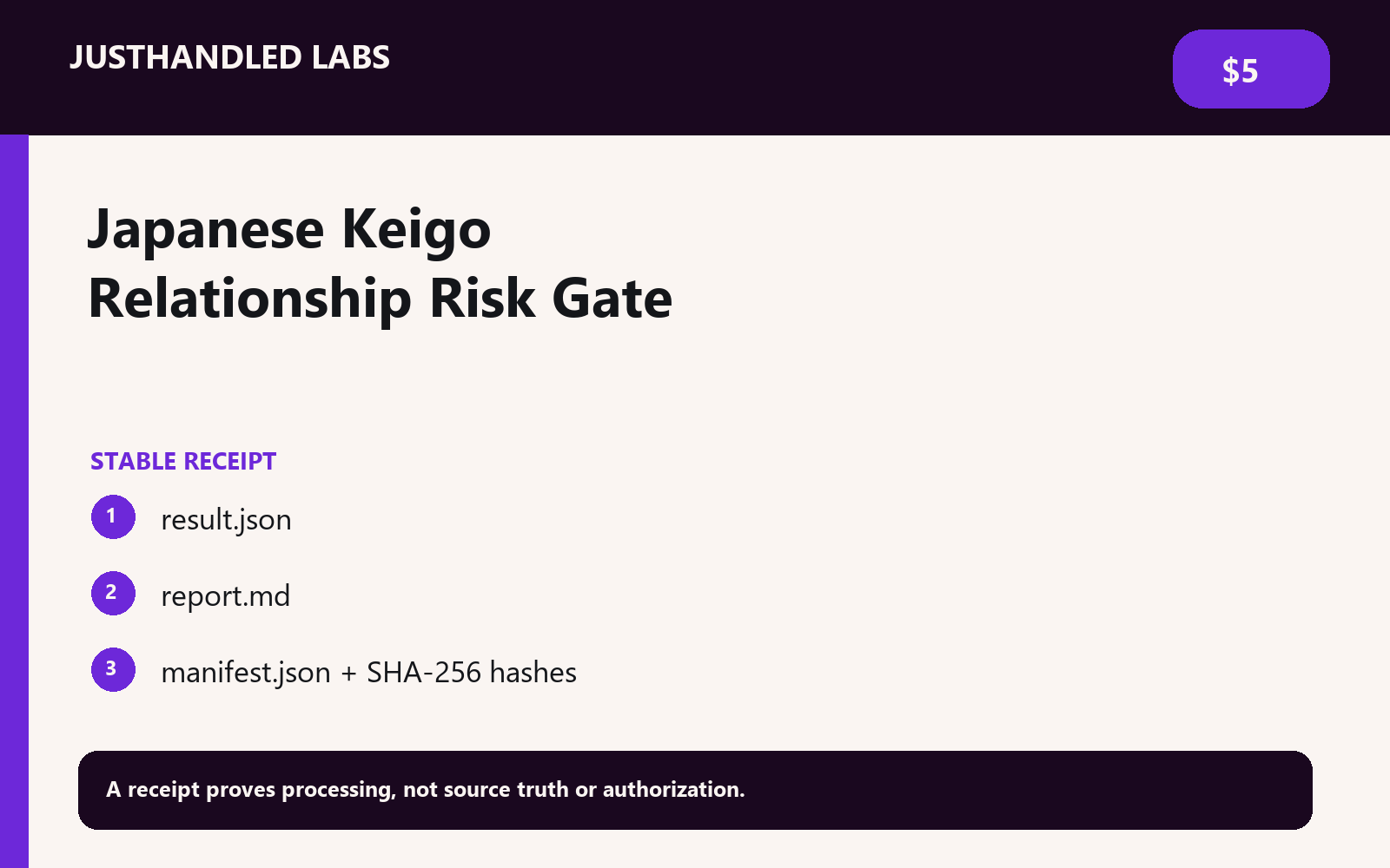 🙇 Japanese Keigo Relationship Risk Gate screenshot 3