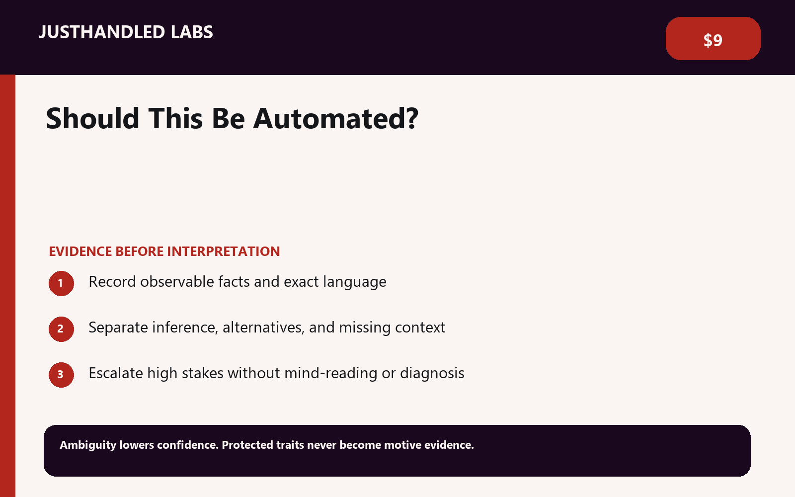 ⏸️ Should This Be Automated? screenshot 2
