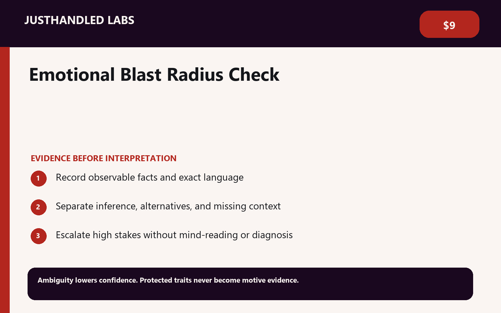 💥 Emotional Blast Radius Check screenshot 2