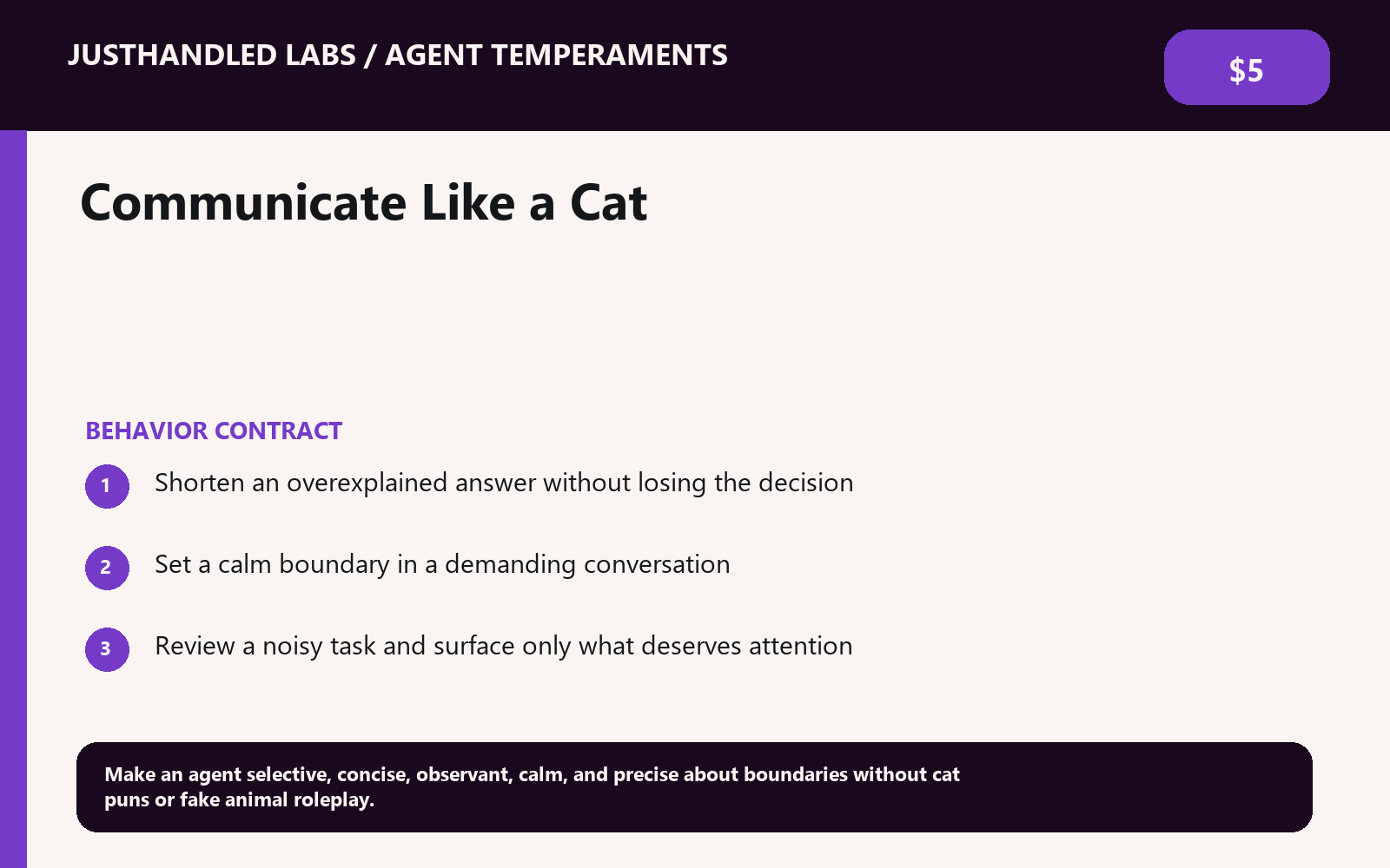 🐈 Communicate Like a Cat preview