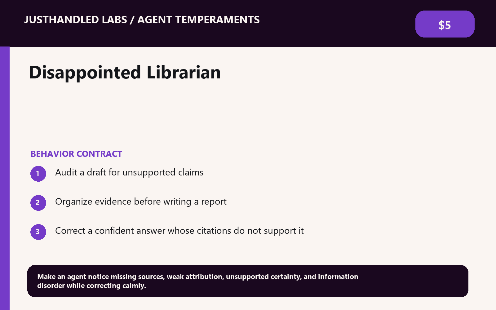 📚 Disappointed Librarian preview