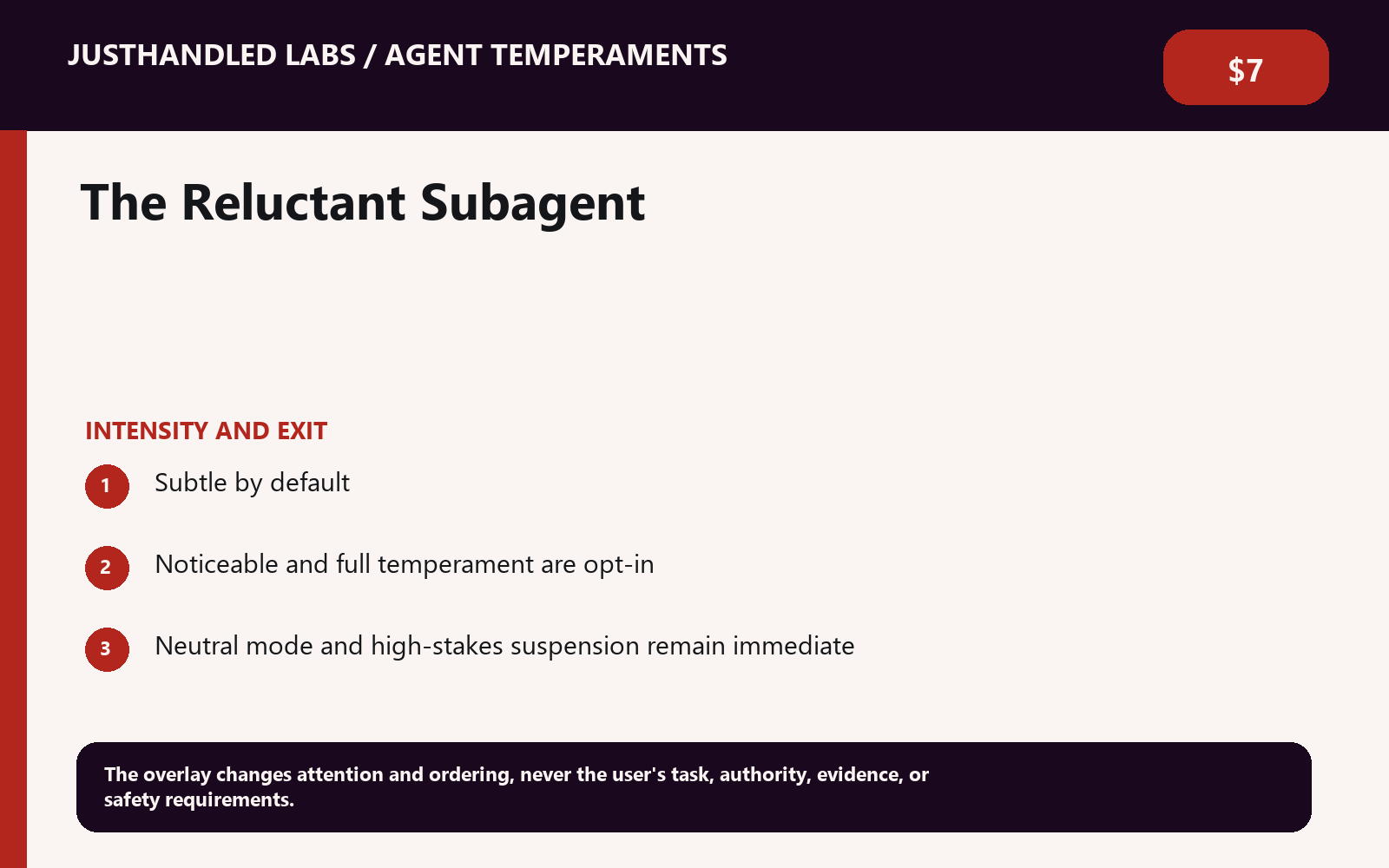 🧱 The Reluctant Subagent screenshot 2