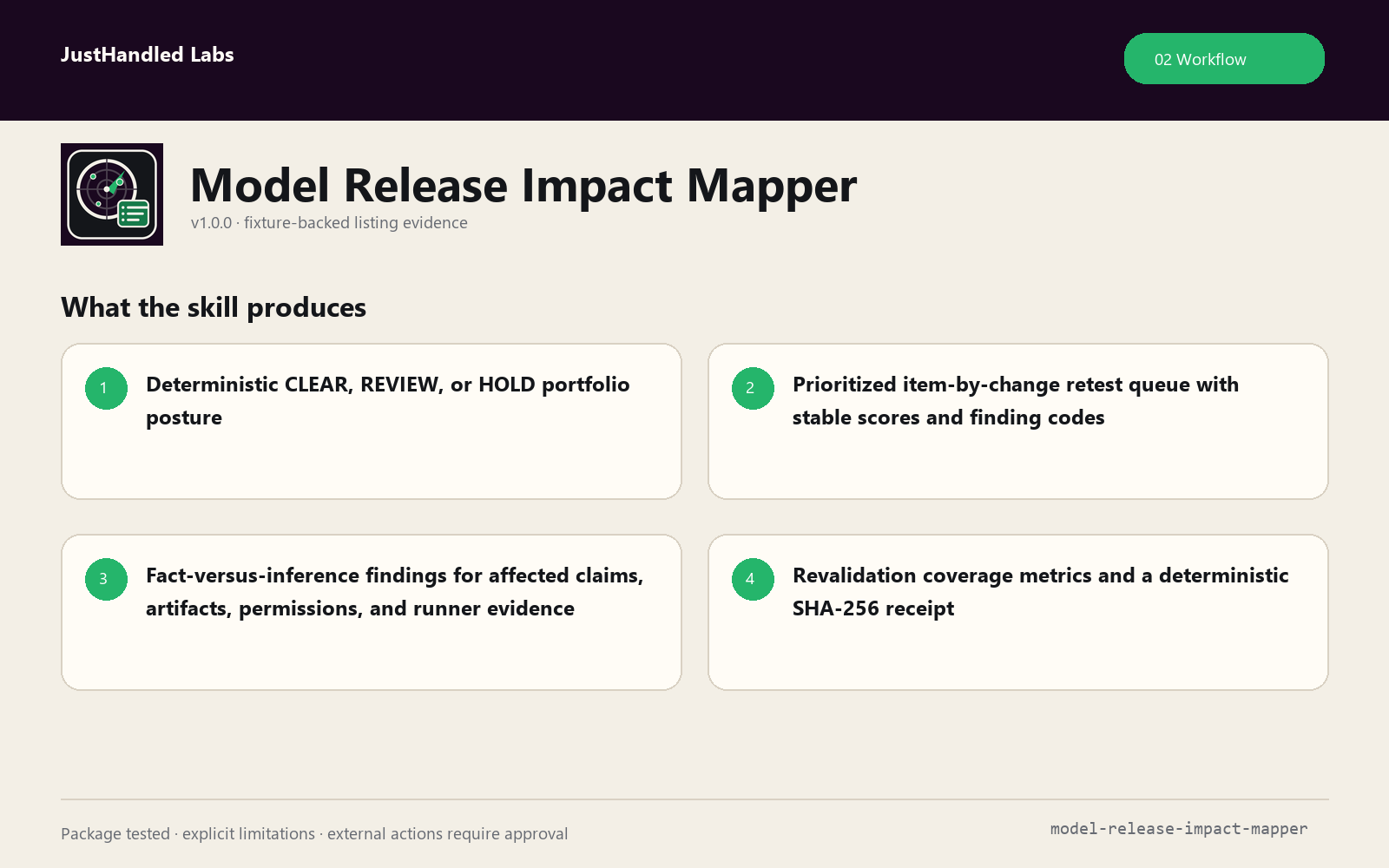 🛰️ Model Release Impact Mapper screenshot 2