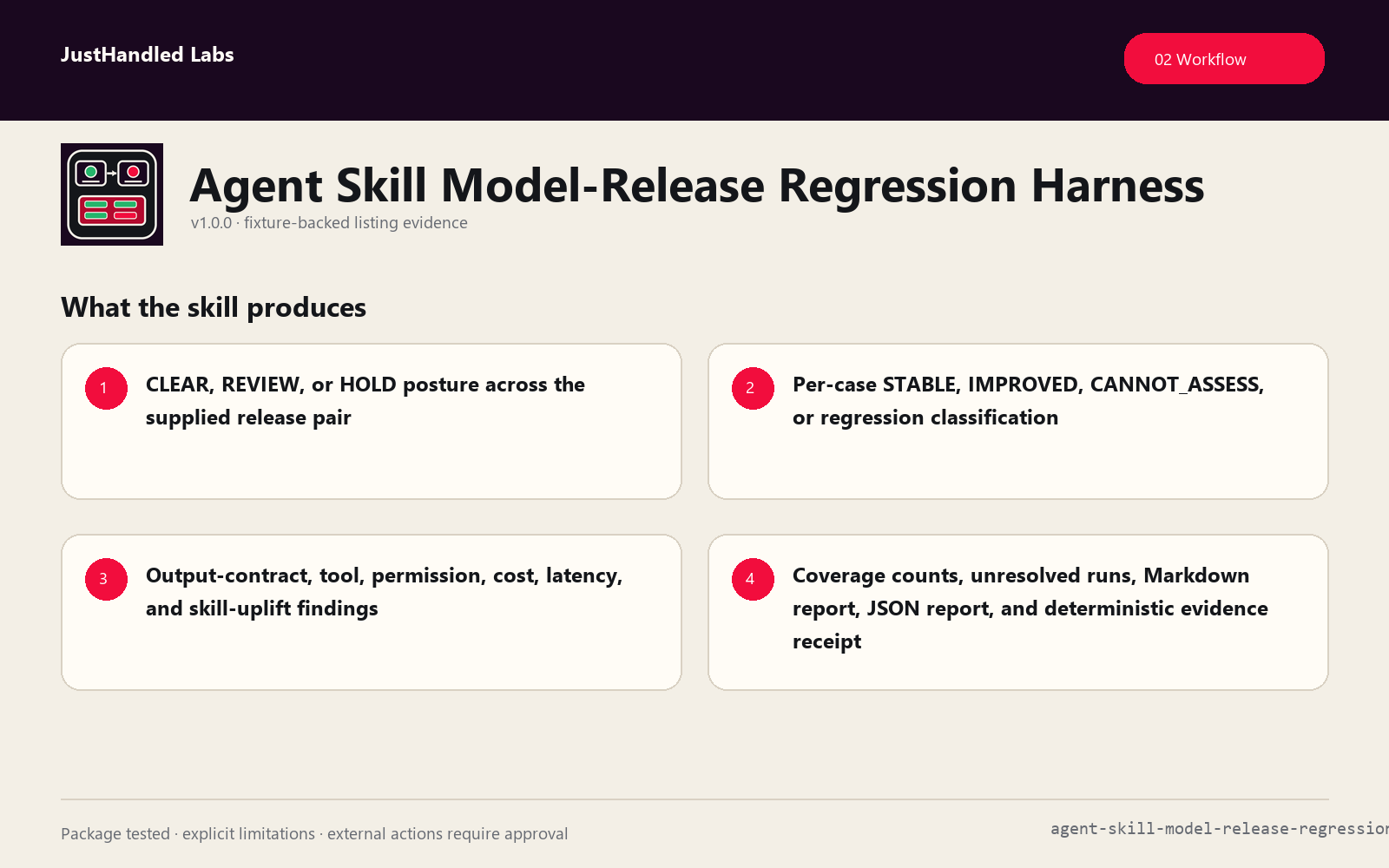 🧪 Agent Skill Model-Release Regression Harness screenshot 2