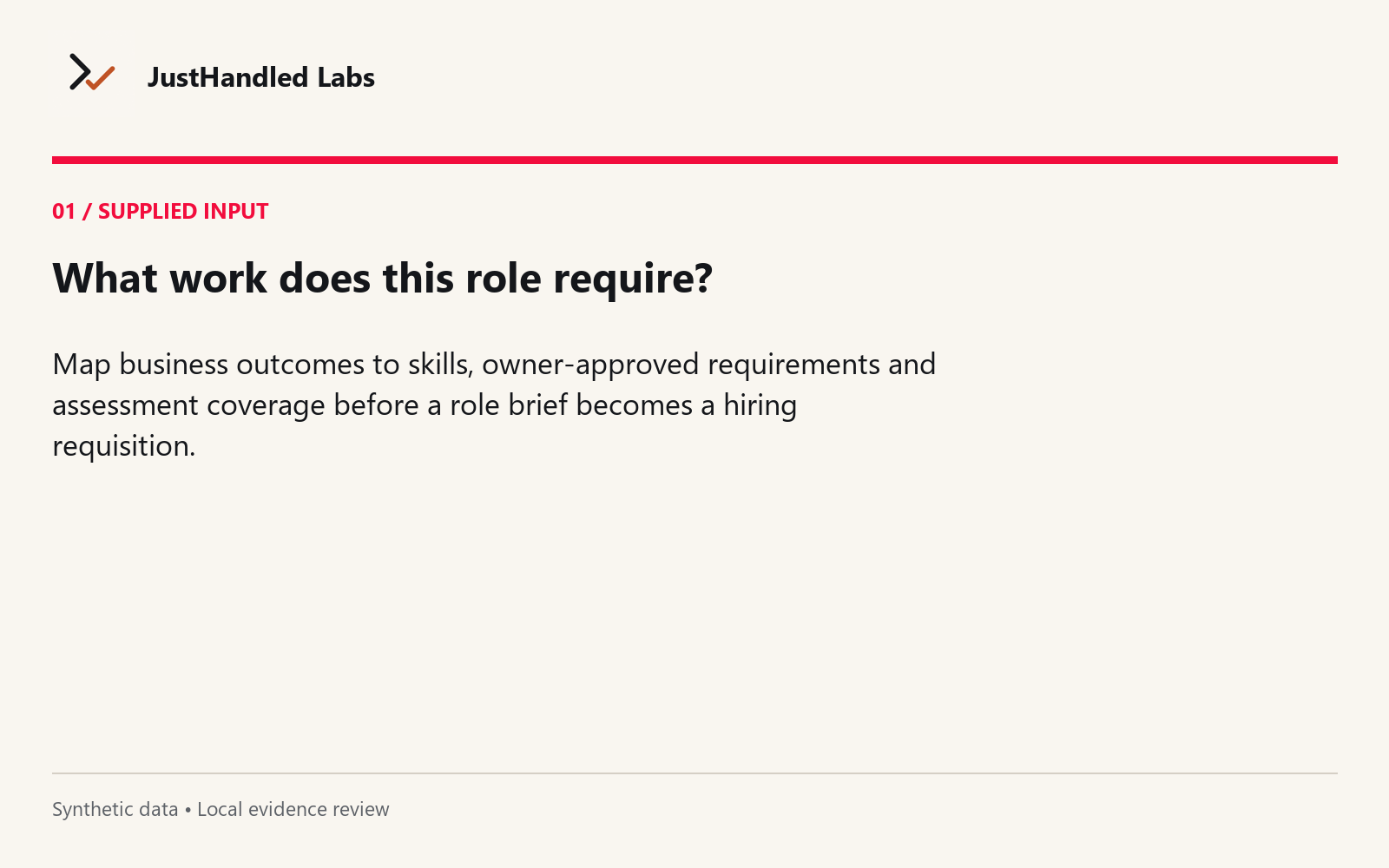 📋 Skills-First Role & Hiring Plan Mapper preview