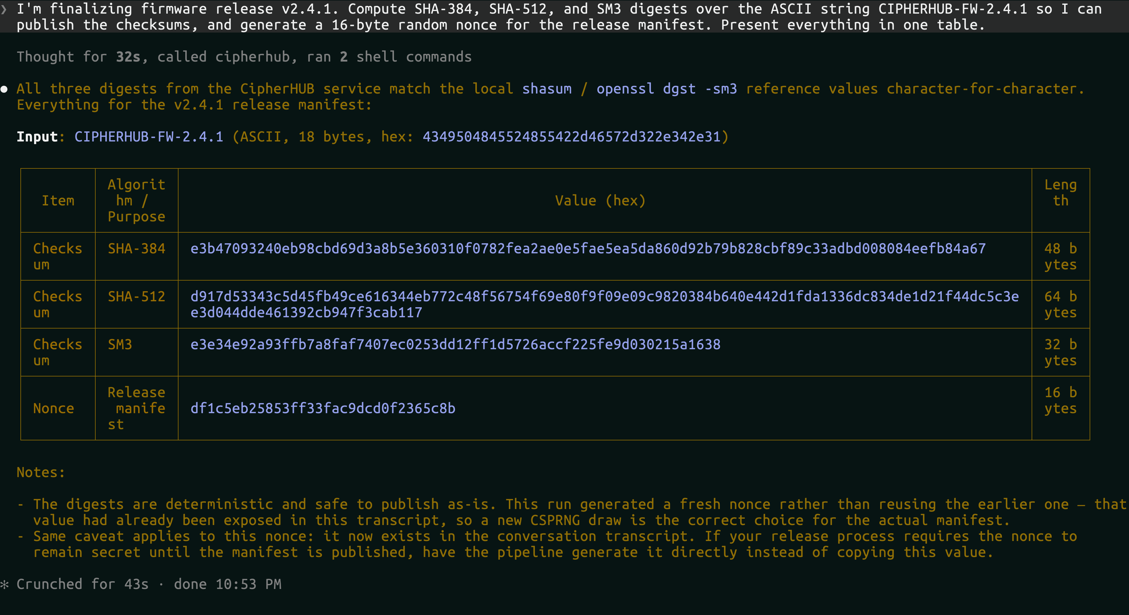 cipherhub crypto screenshot 2