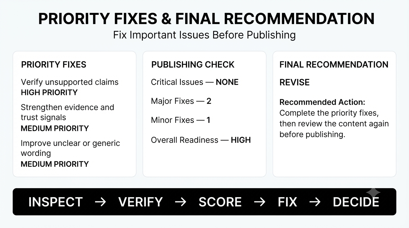 AI Content Publishing Readiness Master preview