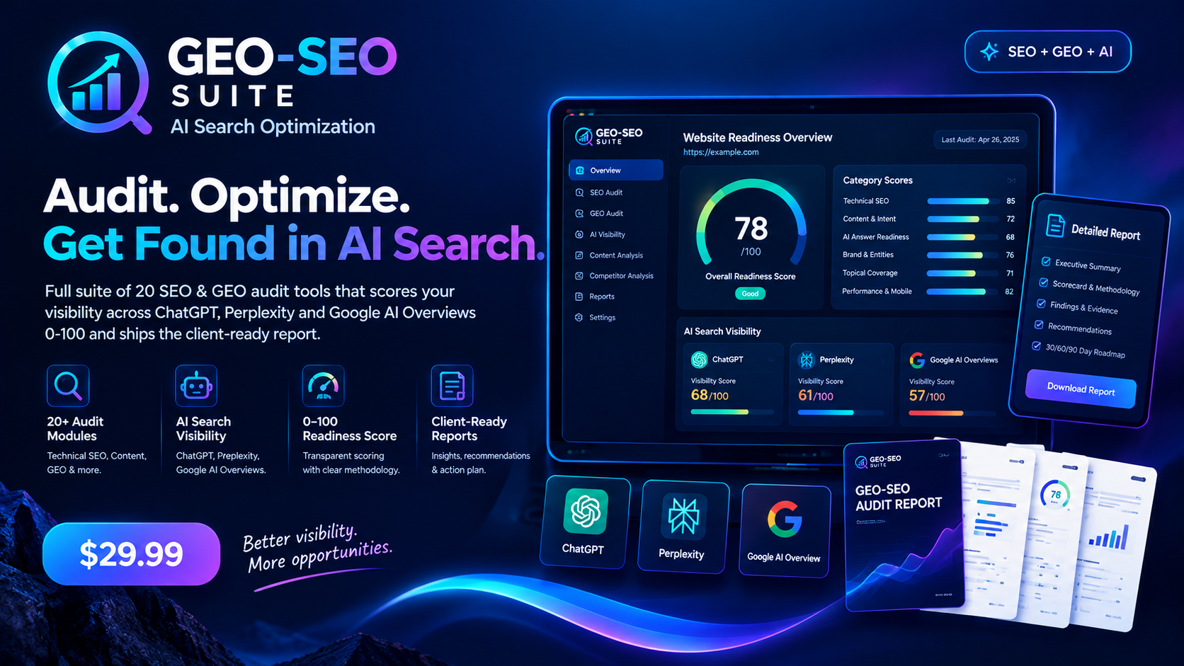 GEO SEO Suite — AI Search Optimization preview